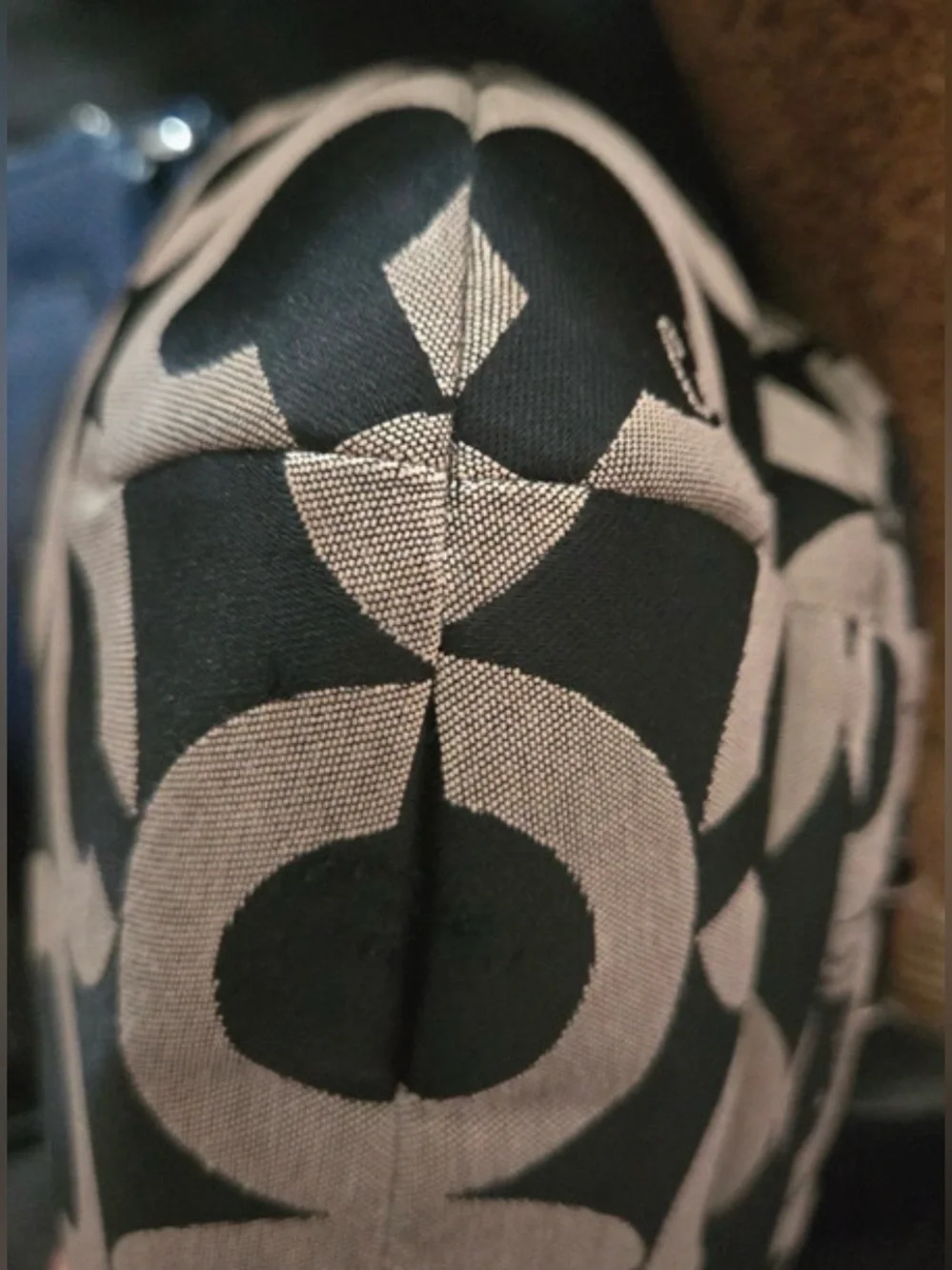 Coach Kristin Signature Op Art Hobo Bag